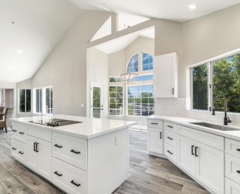 remodeled white kitchen photo
