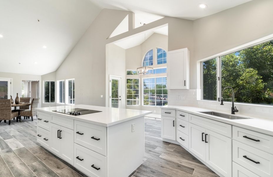 remodeled white kitchen photo